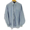 トミーヒルフィガー TOMMY HILFIGER 100s Two PLY コットン ボタンダウン L/S ストライプ シャツ ビックサイズ メンズ import:XL