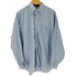 トミーヒルフィガー TOMMY HILFIGER 100s Two PLY コットン ボタンダウン L/S ストライプ シャツ ビックサイズ メンズ import:XL