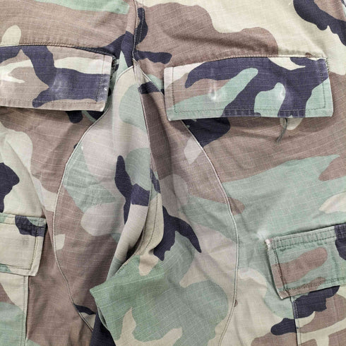 ユーエスアーミー U.S. ARMY 90S ウッドランドカモ リップストップ ミリタリー パンツ メンズ