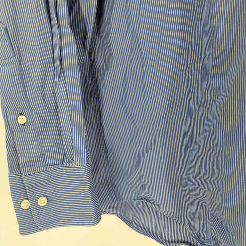 トミーヒルフィガー TOMMY HILFIGER REGULAR FIT レギュラーカラー L/S ストライプ シャツ ビックサイズ メンズ 34-35