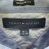 トミーヒルフィガー TOMMY HILFIGER REGULAR FIT レギュラーカラー L/S ストライプ シャツ ビックサイズ メンズ 34-35