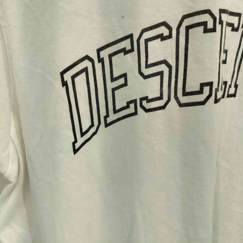 ディセンダント DESCENDANT アーチロゴプリント クロップド クルーネック 半袖Tシャツ カットソー レディース F