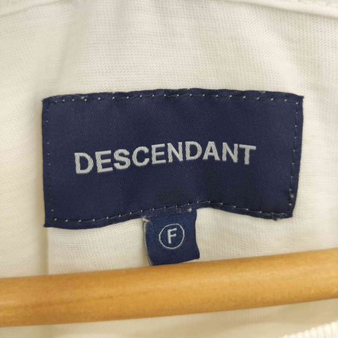 ディセンダント DESCENDANT アーチロゴプリント クロップド クルーネック 半袖Tシャツ カットソー レディース F