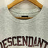 ディセンダント DESCENDANT アーチロゴプリント クロップド クルーネック 半袖Tシャツ カットソー レディース