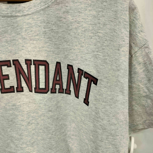 ディセンダント DESCENDANT アーチロゴプリント クロップド クルーネック 半袖Tシャツ カットソー レディース