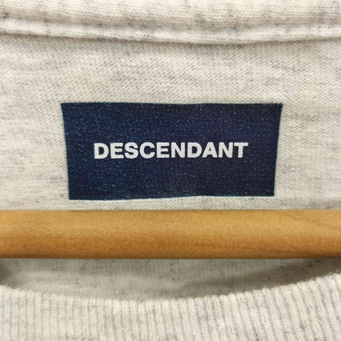 ディセンダント DESCENDANT アーチロゴプリント クロップド クルーネック 半袖Tシャツ カットソー レディース