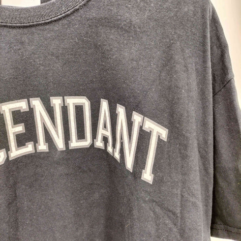 ディセンダント DESCENDANT アーチロゴプリント クロップド クルーネック 半袖Tシャツ カットソー レディース
