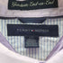 トミーヒルフィガー TOMMY HILFIGER アルファベット 刺繍 ボタンダウン L/S シャツ ビックサイズ メンズ import:L