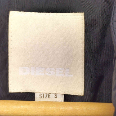 ディーゼル DIESEL 中綿シングルライダースジャケット メンズ 5