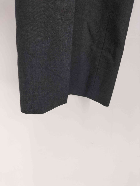 バーバリー BURBERRY 80-90s ウール ノータック センタープレス ワイド スラックス メンズ