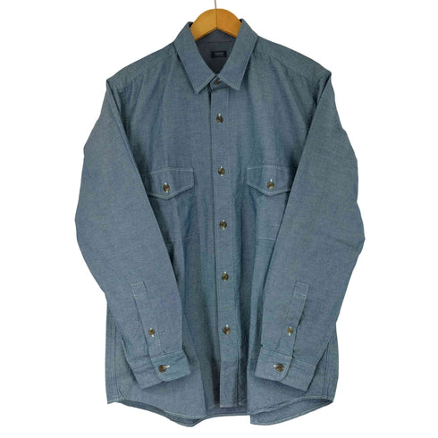 フェアファクス FAIRFAX シャンブレー L/S シャツ メンズ import:L