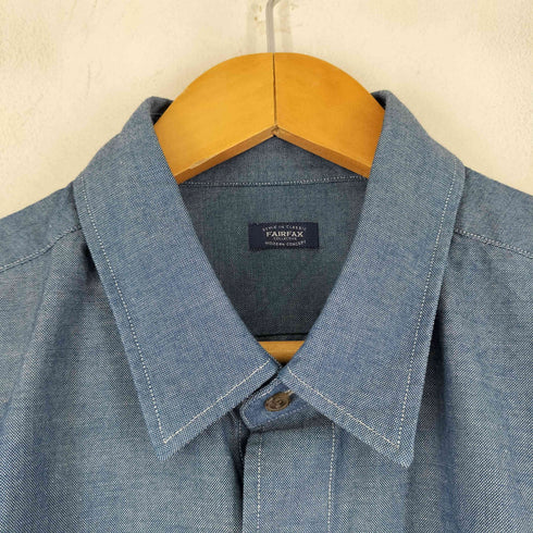 フェアファクス FAIRFAX シャンブレー L/S シャツ メンズ import:L
