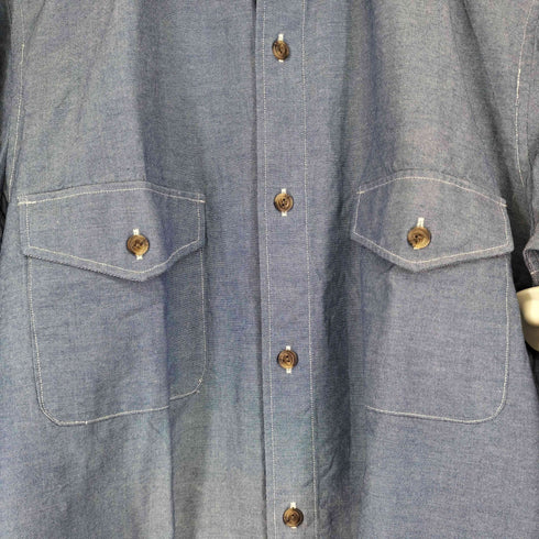 フェアファクス FAIRFAX シャンブレー L/S シャツ メンズ import:L