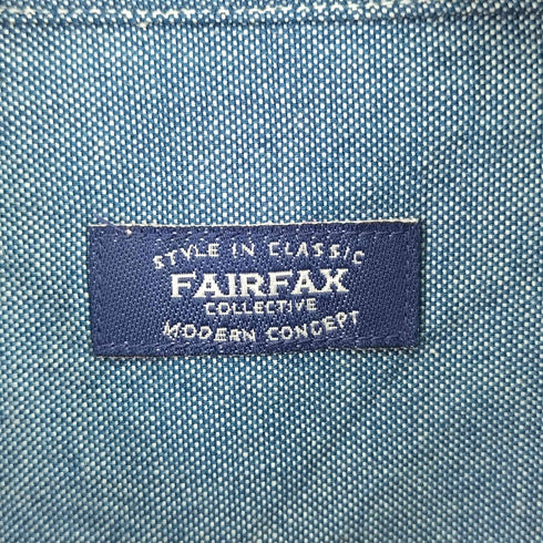 フェアファクス FAIRFAX シャンブレー L/S シャツ メンズ import:L