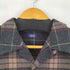 フェアファクス FAIRFAX チェック L/S 開襟シャツ メンズ import:L