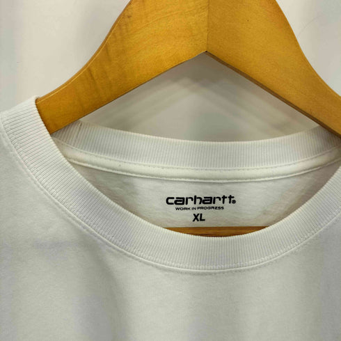 カーハートワークインプログレス Carhartt WIP S/S Pocket Loose T-shirt フラワー刺繍 クルーネック半袖Tシャツ カットソー メンズ XL