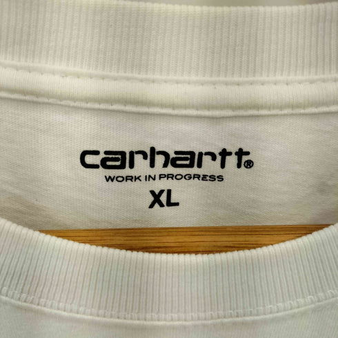 カーハートワークインプログレス Carhartt WIP S/S Pocket Loose T-shirt フラワー刺繍 クルーネック半袖Tシャツ カットソー メンズ XL