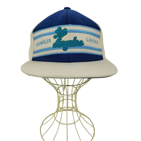 ニューエラ NEW ERA 90S USA製 バスケットボール チーム ロゴ 刺繍 6パネル ベースボール キャップ メンズ 7 1/4 28CM