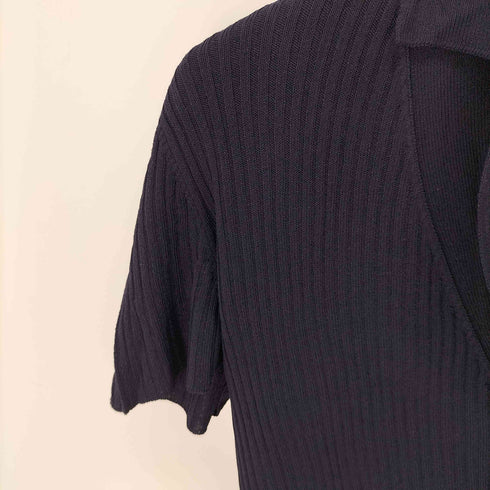 マックスマーラ MAX MARA MADE IN ITALY 白タグ レーヨン混 半袖 ニットカーディガン レディース JPN:S
