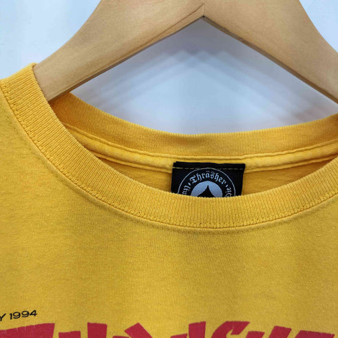 スラッシャー THRASHER キャラクターロゴプリント クルーネック半袖Tシャツ カットソー メンズ M