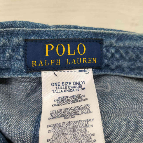 ポロラルフローレン POLO RALPH LAUREN デニム キャップ メンズ ONE SIZE