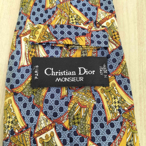 クリスチャンディオール Christian Dior 総柄ネクタイ メンズ