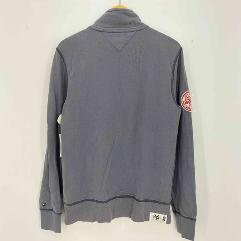 トミーヒルフィガー TOMMY HILFIGER Vitage Fit ロゴ刺繍 ジップアップスウェット メンズ import:M