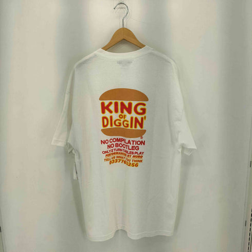 RECOGNIZE KOD BURGER TEE ロゴプリント ハンバーガーロゴ クルーネック半袖Tシャツ カットソー Street メンズ XL