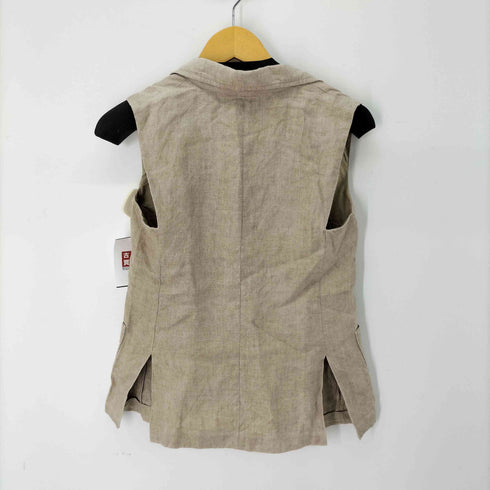 ウィークエンドマックスマーラ Weekend Max Mara MADE IN ITALY リネン100 ベスト レディース 36