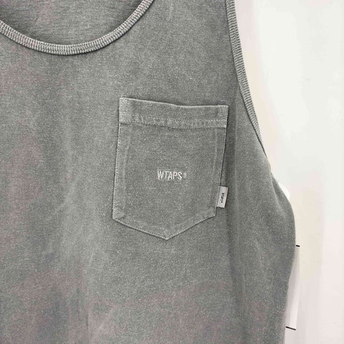 ダブルタップス WTAPS SLIP OVER TANK スリップオーバー ノースリーブ タンクトップ カットソー メンズ X 02