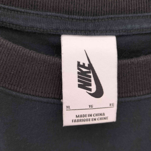 ナイキ NIKE WMNS NRG Solo Swoosh S/S TEE ソロスウッシュ刺繍 クルーネック半袖 クロップドTシャツ カットソー レディース XL
