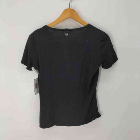ウィークエンドマックスマーラ Weekend Max Mara レーヨン混 ブロックラバープリント レースデザイン 半袖 Tシャツ レディース JPN:S