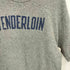 テンダーロイン TENDERLOIN フロントロゴプリント 霜降り クルーネックTシャツ カットソー メンズ M