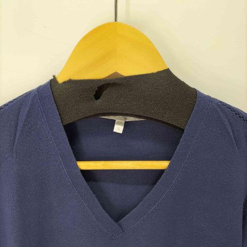 マックスマーラ MAX MARA 銀タグ Maglla レーヨン混 Vネックニット レディース JPN:S