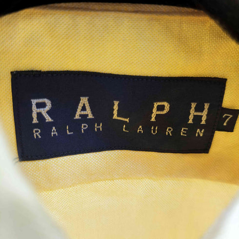 ラルフローレン RALPH LAUREN ポニー刺繍 BD コットン 半袖シャツ レディース 7