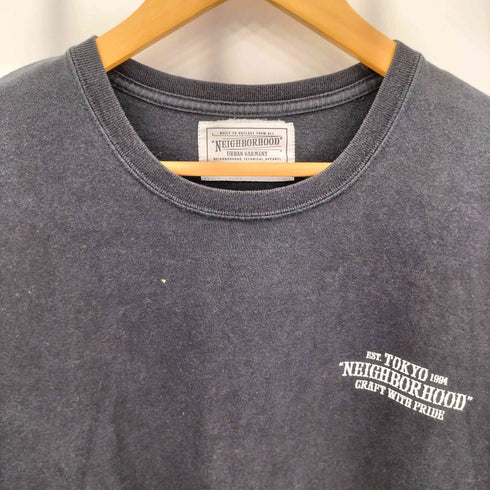 ネイバーフッド NEIGHBORHOOD ワンポイントロゴプリント 半袖Tシャツ カットソー メンズ L