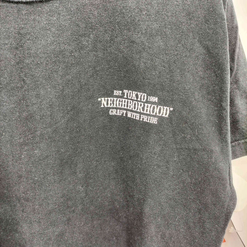 ネイバーフッド NEIGHBORHOOD ワンポイントロゴプリント 半袖Tシャツ カットソー メンズ L