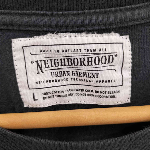 ネイバーフッド NEIGHBORHOOD ワンポイントロゴプリント 半袖Tシャツ カットソー メンズ L
