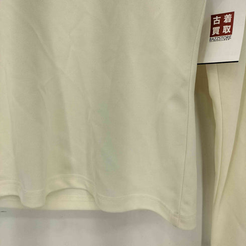 KIJUN U-NECK LONG SLEEVE TOP ステッチデザイン メッシュ 長袖Tシャツ Import レディース L