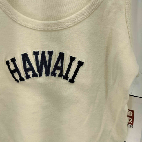 J.GALT HAWAII フロントパッチデザイン ノースリーブ タンクトップ カットソー Y2K レディース