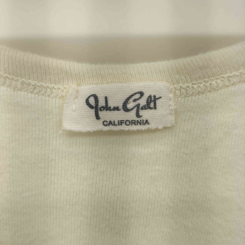 J.GALT HAWAII フロントパッチデザイン ノースリーブ タンクトップ カットソー Y2K レディース