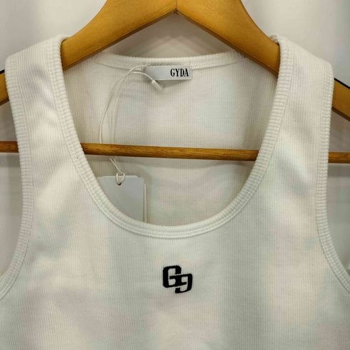 ジェイダ GYDA GG embroidery テレコタンクトップ レディース F