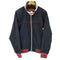 トミーヒルフィガー TOMMY HILFIGER 90S USA製 裏地メッシュ パイピング リブボーダー切替え ブルゾン ジャケット メンズ