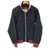 トミーヒルフィガー TOMMY HILFIGER 90S USA製 裏地メッシュ パイピング リブボーダー切替え ブルゾン ジャケット メンズ