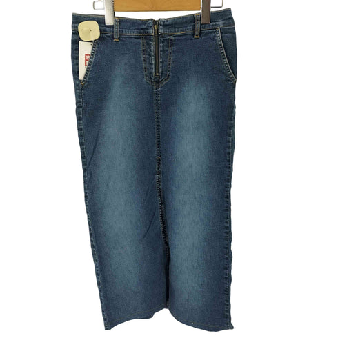 トミーヒルフィガー TOMMY HILFIGER ボックスシルエット デニム ロング スカート レディース 5