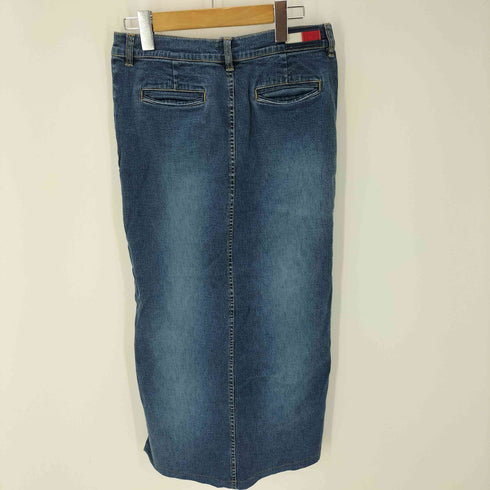 トミーヒルフィガー TOMMY HILFIGER ボックスシルエット デニム ロング スカート レディース 5