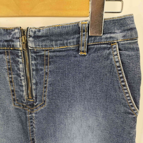 トミーヒルフィガー TOMMY HILFIGER ボックスシルエット デニム ロング スカート レディース 5