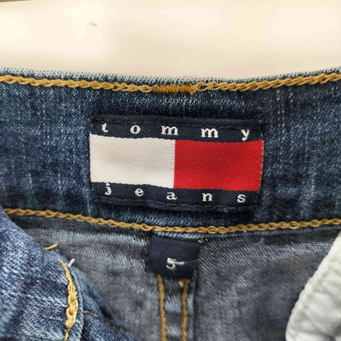 トミーヒルフィガー TOMMY HILFIGER ボックスシルエット デニム ロング スカート レディース 5