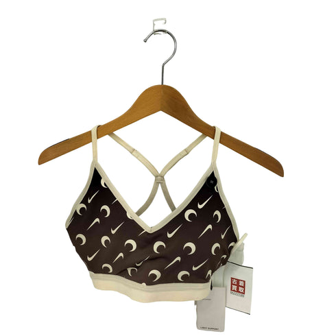 ナイキ NIKE Sports Bra ロゴ総柄デザイン スポーツブラ Import レディース M