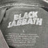 BLACK SABBATH プリントタグ クラック フェードデザイン 半袖Tシャツ カットソー メンズ L